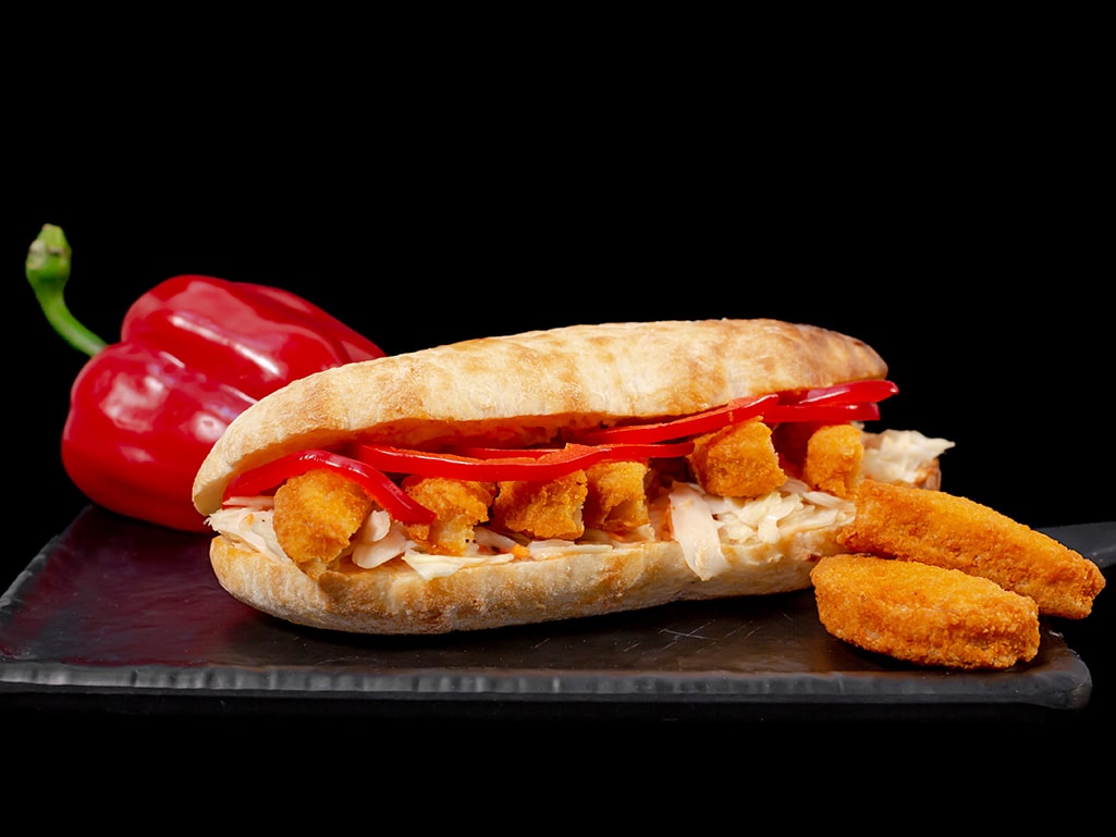 Sandwich vegan, un nou produs de post marca Simigeria PETRU Sandwich vegan, un nou produs de post marca Simigeria PETRU