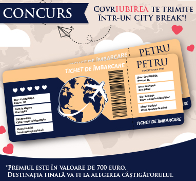 CovrIUBIREA te trimite într-un CITY BREAK*! 